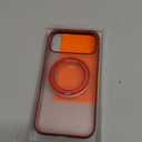 TORRAS 360 Magnetic Stand for iPhone 17 Pro Max Case, [Fit for MagSafe] [4X Military-Grade Protection] Slim Case for iPhone 17 Pro Max, 6.9", Translucent Burgundy Red, Ostand O3 Fitness Series