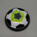 Toyk Boy Toys - LED Hover Soccer Ball - Air Power Training Ball Playing Football Indoor Outdoor Game - Birthday Gifts for Kids, Age 3 4 5 6 7 8-12 Year Old Boys - Soccer (White)