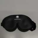 Mindfold Relaxation and Blackout Sleeping Mask, Total Darkness with Your Eyes Open. (1 Count (Pack of 1))