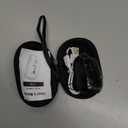 Rechargeable Pulse Oximeter Fingertip Oxygen Monitor Fingertip with SpO2 Pulse Rate and PI RR OLED Precision Fast Oximeter SpO2 Reading Outdoor Sports Home (Black)