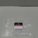 UNA GELLA Full Cover Nail Tips Square Gel Nails 120 PCS No C Curve XXL Extra Long Straight Curved Fake Tapered For Acrylic Salon Home DIY with Box