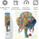 DIAMOND DOTZ Bohemian Elephant Diamond Painting Kit for Adults with Gems 20 x 4 x 3 inches