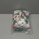 15 Sets DIY Christmas Foam Wreath Crafts Kits Decorations Self Adhesive Xmas Sticker Santa Holly Leaf for Kids Party Favors Fun Classroom Home Activities