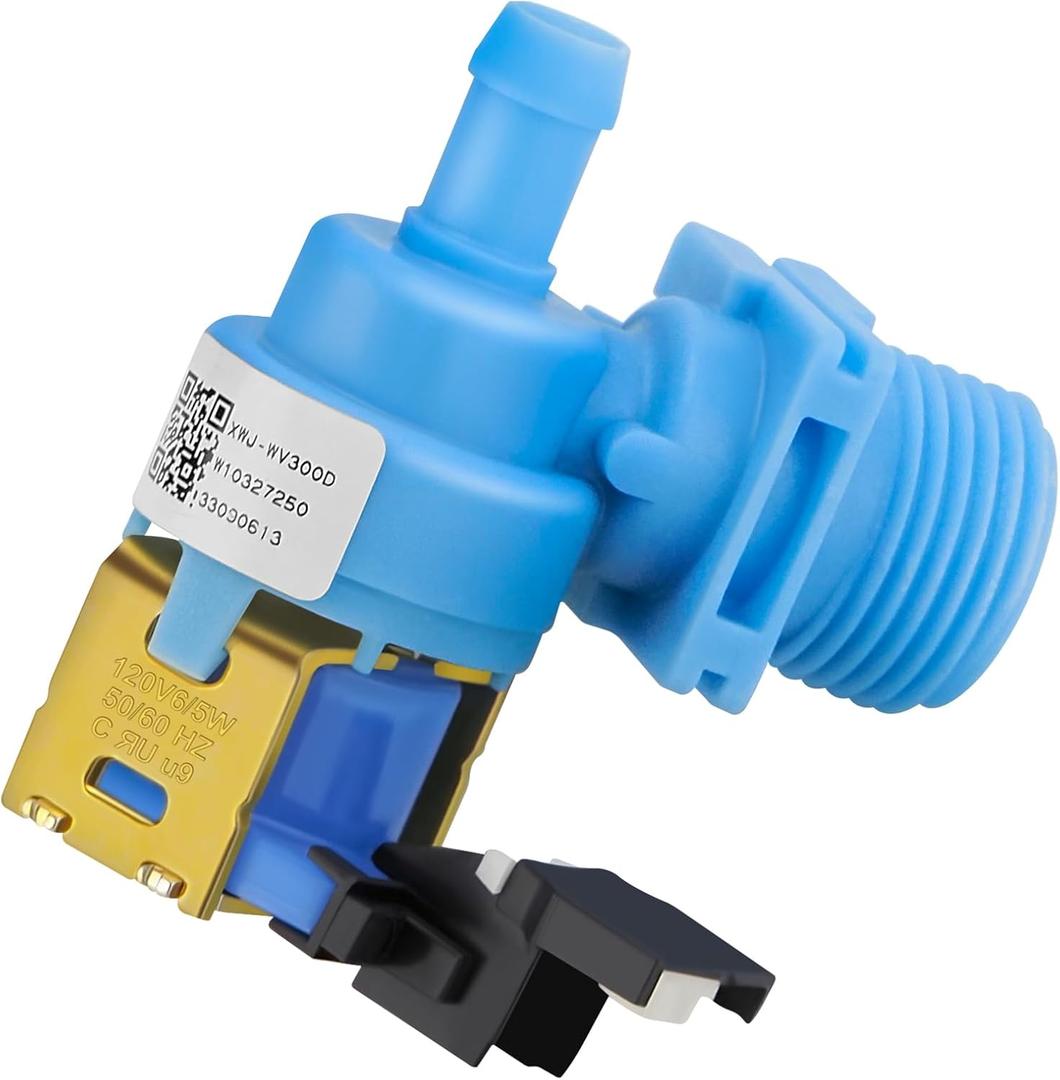 W10327249 W10327250 W11175771 Dishwasher Water Inlet Valve by Puxyblue Fit for Ken-more Kitchen-Aid Whirl-pool Replace W11130743 W10195047 W11130744