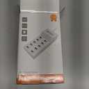 50W 10-Port USB Charging Station for iPhone 15/15 Pro/15 Pro Max/15 Plus/14/13/12/11/Xs Max/XR/X/SE White