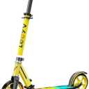 Scooter for Kids 612 & Adults, Max Load 240 LBS, Adjustable Height,Lightweight 2-Wheel, Foldable Kids Scooter with Big Wheels