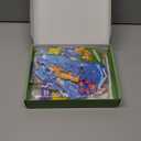 QUOKKA United States Puzzles for Kids Ages 4-6 - 70 Pcs USA Map Kids Puzzle with 50 Cards 400+ USA Facts - State & Capitals Floor Jigsaw Puzzles for Children 6-8 - Educational Toys Gift for Boys Girls