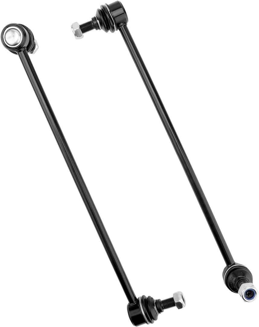 Front Sway Bar Stabilizer Links Zinc-Nickel Alloy-Suspension Kit 2 PCS Left & Right, Compatible With 2011-2012 Hy-undai Sonata & Kia Optima 2.0L 2.4L, Replaces#: K750610, K750611