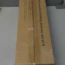 BAYKA Shelves for Bedroom Decor, Floating Wall Shelf for Living Room Kitchen Storage, Wall Mounted Rustic Shelves for Kids Books, Corner Shelf for Bathroom(Carbonized Brown,Set of 4)