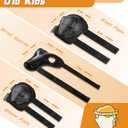Kids Bike Helmet Set, Adjustable Helmet for Ages 2-3-5-8-14 Year Boys Girls, Toddler Pad Set with Knee and Elbow Pads for Bike, Roller, Skating, Scooter, Longboard and More Sports, 6 Color