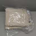 jinchan Boho Curtains Embroidered Linen Blend Window Curtains for Bedroom, Drapes 84 Inch Length 2 Panels Set, Geometry Grommet Bohemian Window Treatments Set for Living Room Gold on Beige