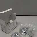 Khdrvok Heavy Duty Vacuum Suction Cup Hooks, Silver Plated Polished Super Suction for Kitchen Bathroom, 2 Pack