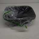 2-Pack 18 Quart Plastic Wash Basin Tub, Rectangular Dishpan, Black