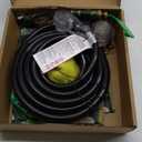 RVMATE 250V 25 Feet Welder Extension Cord, 10 AWG NEMA 6-50 STW Heavy Duty Welding Cord with LED Indicator