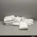 Microfiber Towels 8 pcs,  58" x 28" ( White )