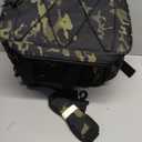 Lunch Box for Men, Tactical Lunch Bag MOLLE Webbing Leakproof Insulated Large Lunch Cooler Women Adult Meal with Adjustable Shoulder Strap Durable Lunch Pail (Camo-Black)
