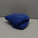 ROZKITCH Dog Winter Coat Soft Pullover Pajamas with Leash Hole, Pet Windproof Warm Cold Weather Jacket Vest Cozy Jumpsuit Apparel Outfit Clothes for Walking Hiking Travel Sleep Blue 4XL(Back Length:31.1")