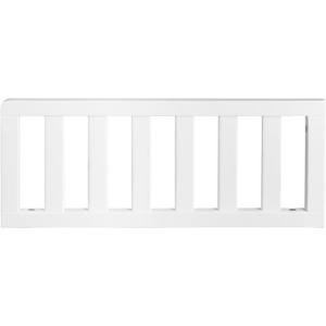 Toddler Safe Guardrail Compatible with Delta Children Convertible Crib, Crib Rail for Prevent Toddler from Rolling Off The Bed, White