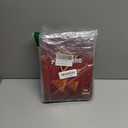 Trading Card Binder Album, 400 Pockets, 50 Removable Sleeves, 3-Ring Zipper, 4-Pocket Pages, Red 