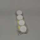 4 Pack 1 Oz (30ml) Travel Containers for Creams Leak Proof with Labels
