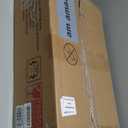 Fluted Nightstands Set of 2, Modern Bedside Table with Drawer and Storage Shelf, Wood End Table Mid Century Night Stands for Bedroom Living Room Sofa Couch Office (White+Oak)