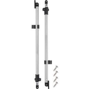 Leader Accessories Adjustable Bimini Top Rear Support Poles Universal Fit for 3-4 Bow Bimini Tops 1" Alumium Tube