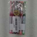 Fude Ball 6-Color Set, fude pen 1.5mm Gel Ballpoint Pen, Made in Japan, CFR-150FBC