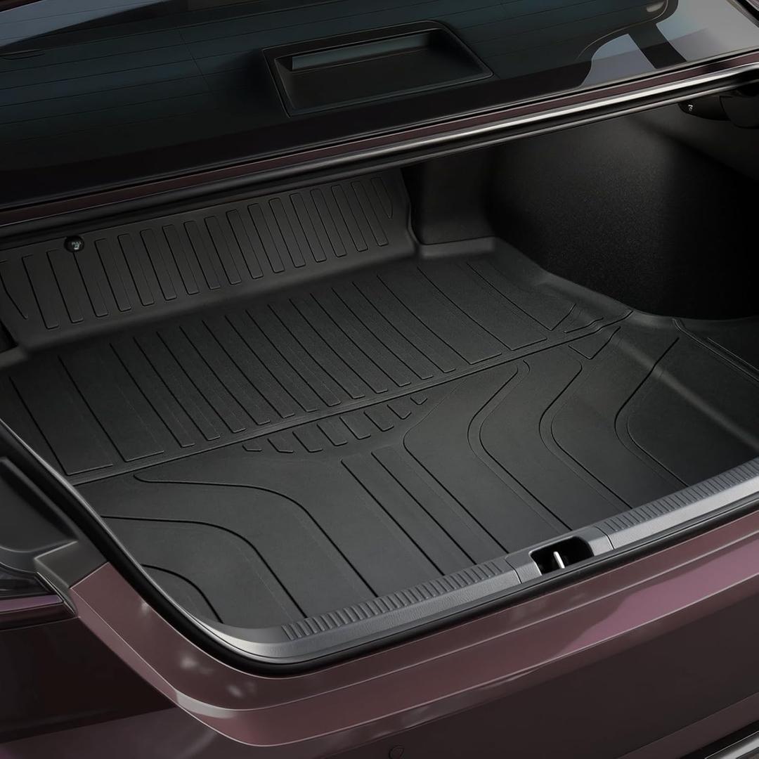 Cargo Mat for 2025-2026 Toyota Camry, Full Coverage All Weather Trunk Cargo Liner with Backrest Protectors for Camry Accessories