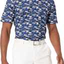 Amazon Essentials Men's Golf Polo Shirt, Quick Dry, Short Sleeve (Large)