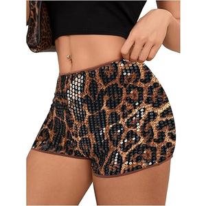 SOLY HUX Womens Cheetah Print Top Leopard Y2k Mini Rave Outfits Brown Cheetah X-Small, Brown Cheetah