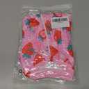 uideazone Baby Girls Footed Pajamas Zip-Front One-Piece Sleeper Non-Slip Footie Cute Pattern Jumpsuit PJs 0-12 Month (Pink)