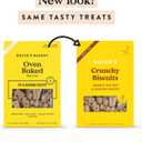 Bocce's Bakery Oven Baked PB & Banana Recipe Treats for Dogs, Wheat-Free Dog Treats, Made with Real Ingredients, Baked in The USA, Natural Peanut Butter & Banana Biscuits, 14 oz (EXP 03/01/27)