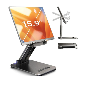 LISEN for iPad Stand Tablet Holder for Desk, Office Desk Accessories for Men Women Kids Tablet Gifts, Office Home Essentials Gadgets Portable Monitor Stand for 2026 New iPad a16 Accessories Switch