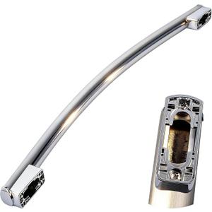 WR12X34310 Stainless Steel Freezer Door Handle Approx. 27.8", Compatible with GE Refrigerator, Replaces 4960021 AP6994366 PS16220203 EAP16220203