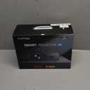 Smart Projector1000 ANSI/Compatible with Netflix4K Projector with WiFi 6 and 2-Way Bluetooth, AI Auto Focus & Keystone, 20W Dolby Audio,Built-in Apps,TOPTRO A1 Portable Proyector for Outdoor Movie (Black)