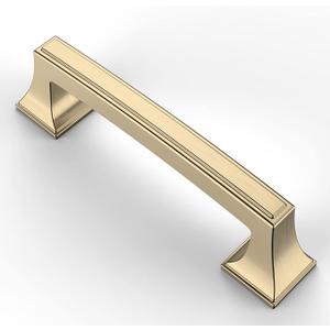Asidrama 30 Pack 3.75 Inch(96mm) Brushed Brass Kitchen Cabinet Handles, Gold Cabinet Pulls Kitchen Cabinet Hardware Cupboard Handles Drawer Handles Dresser Pulls