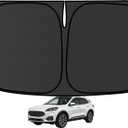 Escape Customized Windshield Sun Shade for 2020-2025 2026 Escape S/SE/SEL/SE Sport Hybrid/Titanium Front Window Sunshade Visor Protector Foldable Blocks UV Rays Keep Car Cooler Accessories