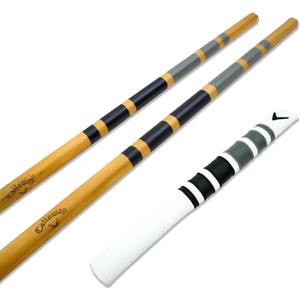 Callaway Heritage Wood Golf Alignment Sticks With Cover Wood One Size
