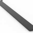 IRONSUPPORTS.COM Iron Supports Hidden Island Countertop Support Bracket - Heavy Duty Brackets for Granite Countertops Steel Kitchen (Matte Black 36 Inch)