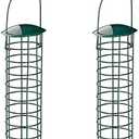 Suet Ball Bird Feeder Outdoor Hanging Metal Wire Wild Bird Feeder Fat Ball Food Feeder (2)