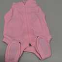 Dog Surgery Recovery Suit - After Spay, Abdominal Wounds Post Surgical Recovery, Anti Licking Breathable Dog Onesies for Small, Medium & Large Pet, Alternative Bandages Cone E-Collar (XS(Back 8 - 10" Chest 12 - 14" Weight 4 - 8lb))