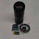 Automatic Fish Feeder for Aquarium, Auto Fish Food Dispenser with Timer and Feeding Ring, Moisture-Proof, Smart Fish Tank Vacation Feeder with 2 AAA Batteries (Black)