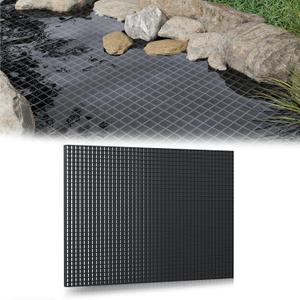 24x36 in Fountain Basin Grate, Black Reservoir Grates, for Pond/Water Garden/Waterfall/Fountain, Holds Rock Bubbler and Other Decoration Objects