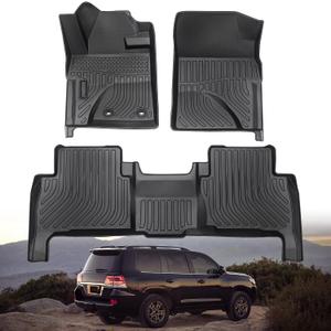 Floor mats for Toyota Land Cruiser 200 Series 2008–2021