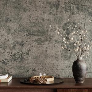 VaryPaper 15.7''x78.7'' Thick Weathered Concrete Wallpaper Peel and Stick Textured Cement Contact Paper Waterproof Self Adhesive Vinyl Concrete Wall Paper Roll for Bathroom Kitchen Countertops Table (Tan Grey)