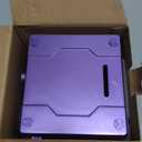 Piggy Bank Electronic Mini ATM for Kids Baby Toy, Auto Scroll Paper Money Safe Coin Banks Saving Box Password Code Lock for Children,Boys Girls Best Birthday Gift (Purple)