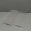 Frcctre 2 Pack Acrylic Display Risers, 5mm Thick Clear Display Risers Stand Acrylic Showcase Fixtures Shelf for Dessert Cupcake Figures Toys Cosmetics Perfume- 12"x5"x3.3"