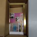 Vanloory Toilet Paper Holder, Self Adhesive Tissue Holder Stainless Steel Rustproof Paper Roll Holder, No Drilling Easy to Install, Toilet Paper Rack Suitable for Office, Bathroom (Brushed Gold)