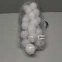 Emopeak 24Pcs Christmas Balls Ornaments for Xmas Tree - 2.5 Inch Shatterproof Christmas Tree Decorations Hanging Ball for Holiday Wedding Party Decoration White