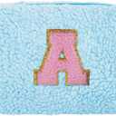 2 x Uygafly Belt Bag with Initials,Fanny Packs Crossbody Bags for Women Girls Kids,Birthday Graduation Gifts for 5 6 7 8 9 10 11 12 13 14 15 16 Year Old Girl,Trendy Cute Purse Stuff - S,Blue